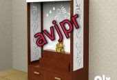 New wooden cnc designer wooden temple pooja ghar mandir