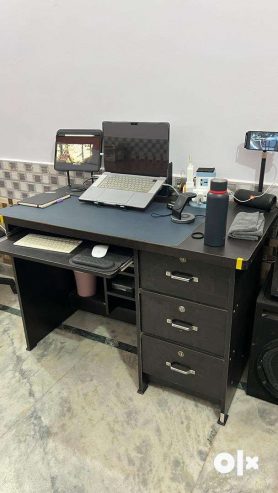 Work and Study Table and Gaming Chair